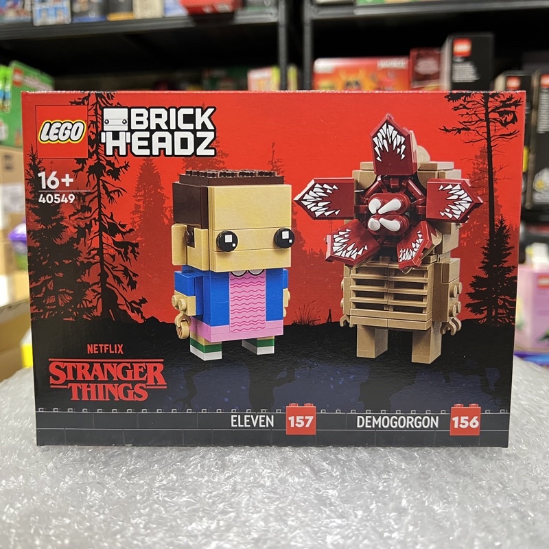 ||一直玩|| LEGO 40549 Eleven &amp; Demogorgon 怪奇物語 (Brickheadz)
