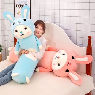 特惠🚀🚀✨新品熱銷大眼蘿卜兔 長條抱枕 小兔子毛絨玩具 兒童玩偶 布娃娃公仔 少女心 交換禮物 家居睡枕