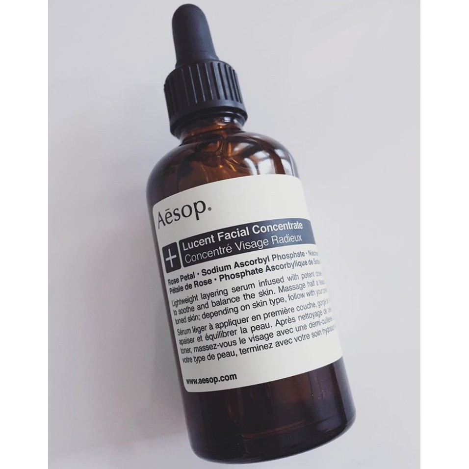 現貨 Aesop 伊索澄瑩面部精華素60ml Lucent Facial Concentrate 蘿荔代購 蝦皮購物