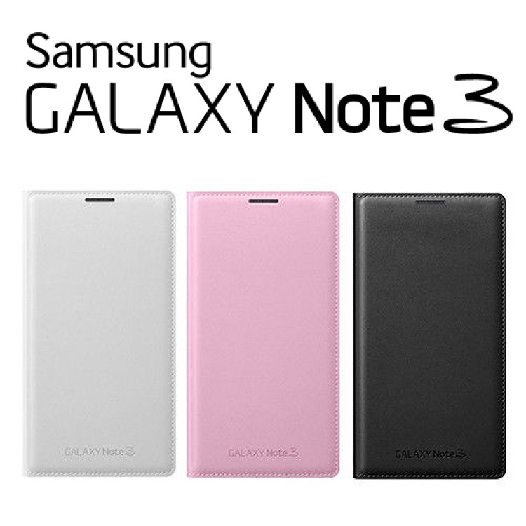 SAMSUNG GALAXY NOTE3 N9000原廠翻頁式皮套 側掀手機皮套 東訊/聯強盒裝貨