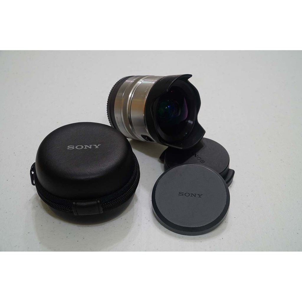 SONY E鏡 16mm F2.8 + VCL-ECU1廣角轉接鏡(不拆賣)