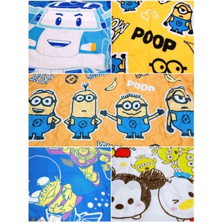 現貨 卡通圖案 Tsumtsum 小小兵 波利 玩具總動員 毯子 冷氣毯 保暖♥