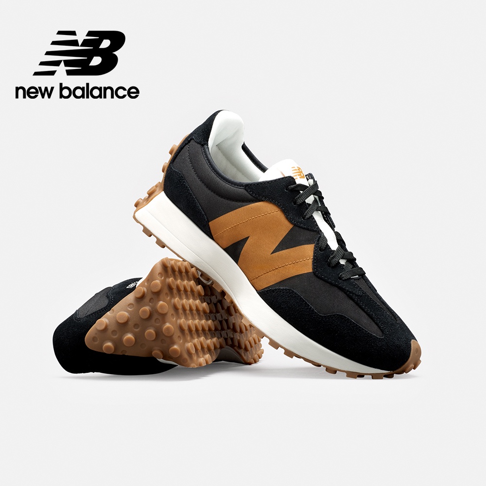 【New Balance】 NB 復古運動鞋_中性_黑色_MS327HN1-D楦 327