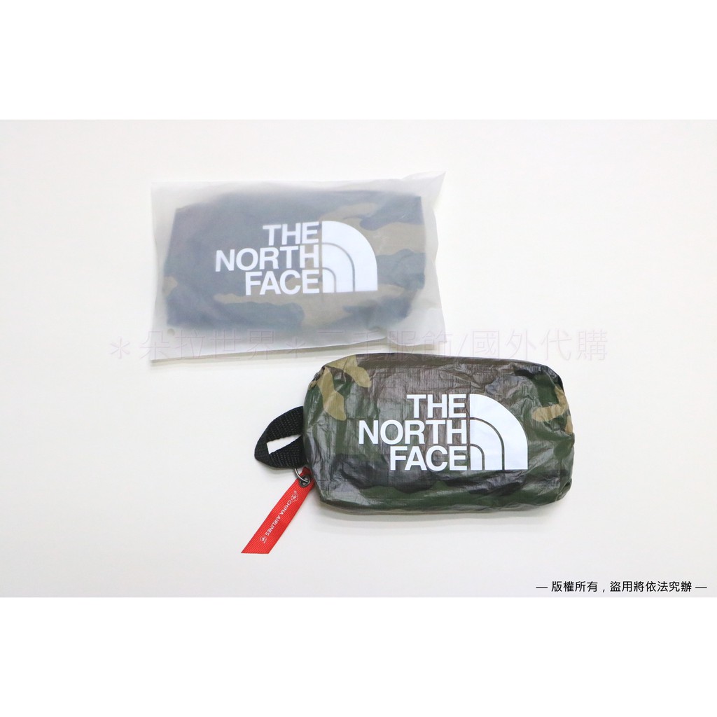 THE NORTH FACE x 華航 PY艙 豪華經濟艙 聯名盥洗包 旅行包 過夜包 2019 迷彩