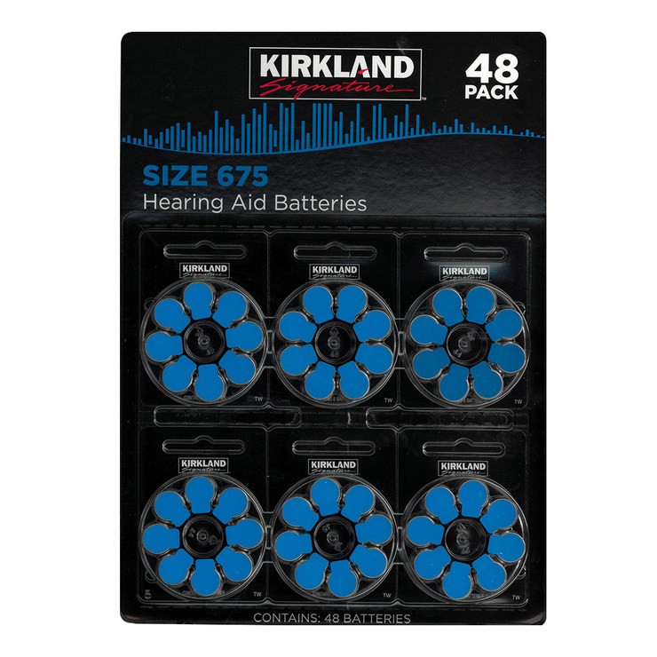 好市多 COSTCO Kirkland 科克蘭 助聽器 電池 SIZE 675 科林 助聽器 適用 勝PowerOne