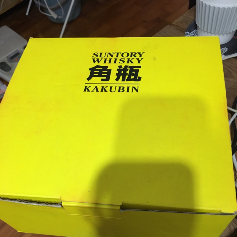 全新 三得利 Suntory 角瓶 Kakubin 威士忌 Whisky 烈酒杯 不銹鋼冰桶附夾