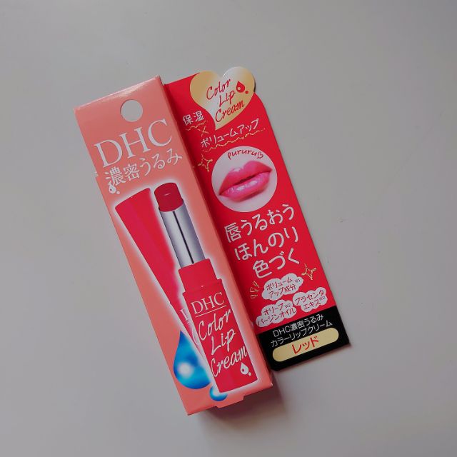 日本DHC滋潤保濕口紅潤色唇膏 變色護唇膏