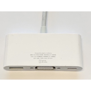 APPLE 原廠 蘋果 USB-C Type-C 轉 VGA 多埠轉接器 支援 VGA 的電視或顯示器