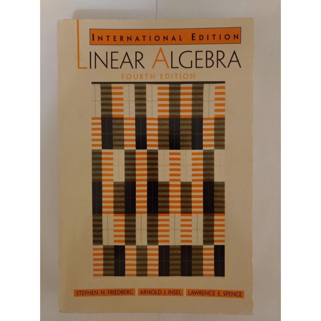 [線性代數]Linear Algebra,4th,Friedberg,9780131202665,0130084514