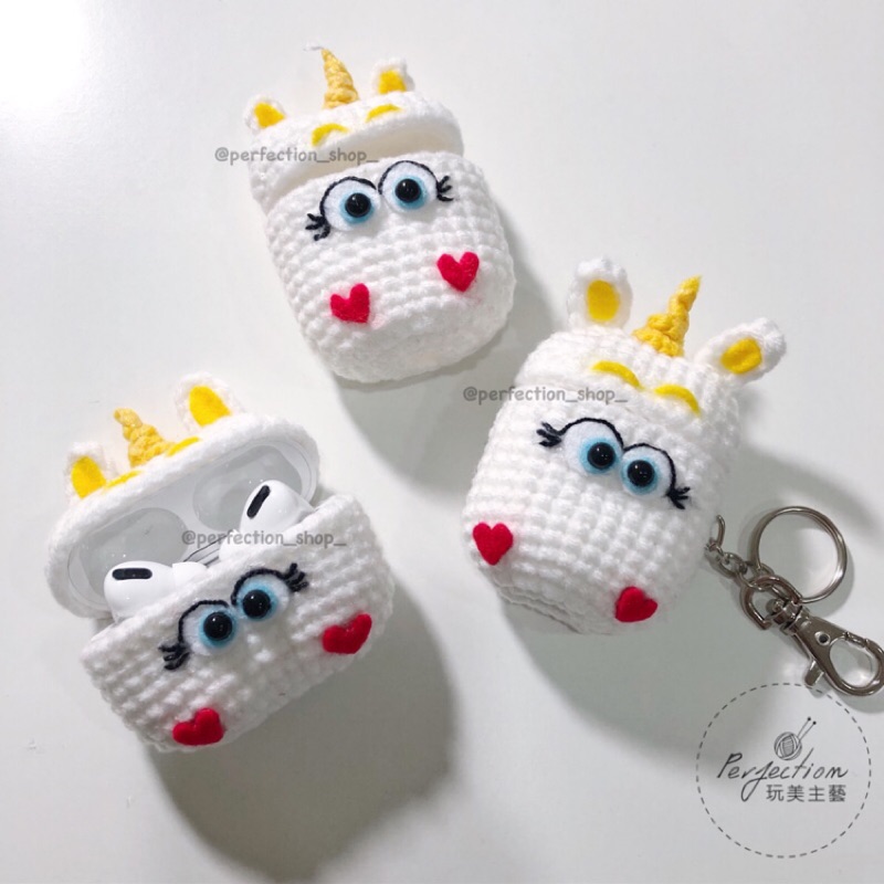 玩具總動員 小奶油 Airpods & pro保護套（內含矽膠套） 針織保護套 針織耳機套 耳機保護套 玩美主藝