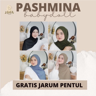 PASHMINA CERUTY BABY DOLL HIJAB/JILBAB/KERUDUNG (穆斯林頭巾)