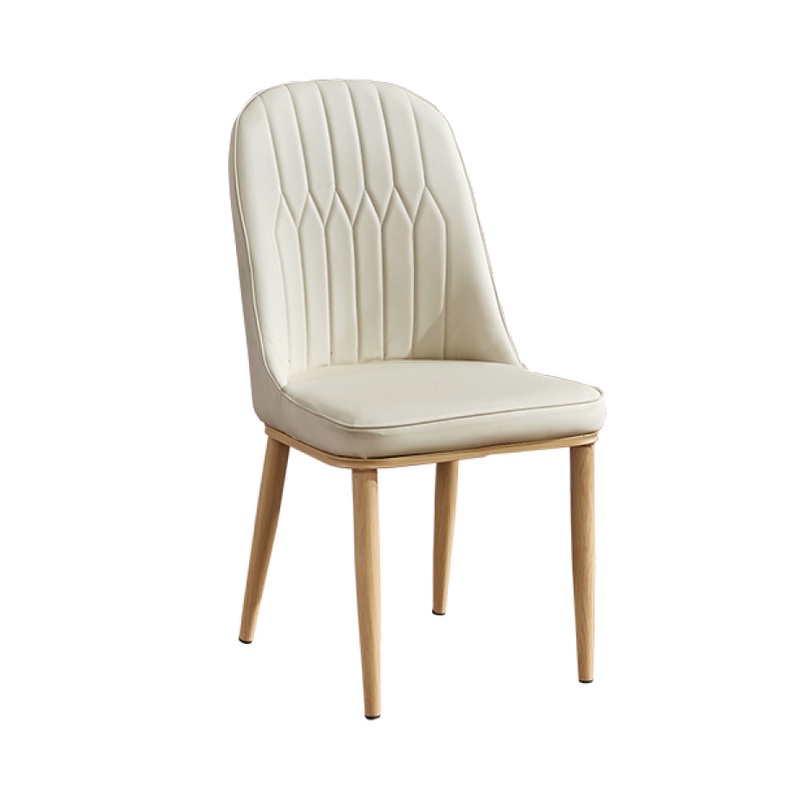 昱陽傢俱 丹麥米白皮餐椅 洽談椅 椅子 全新品 桃園以北滿00免運費 蝦皮購物