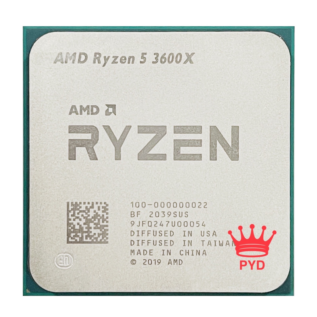 Amd Ryzen 5 3600X R5 3600X 3.8 GHz 六核十二線 CPU 處理器 7NM 95W L3