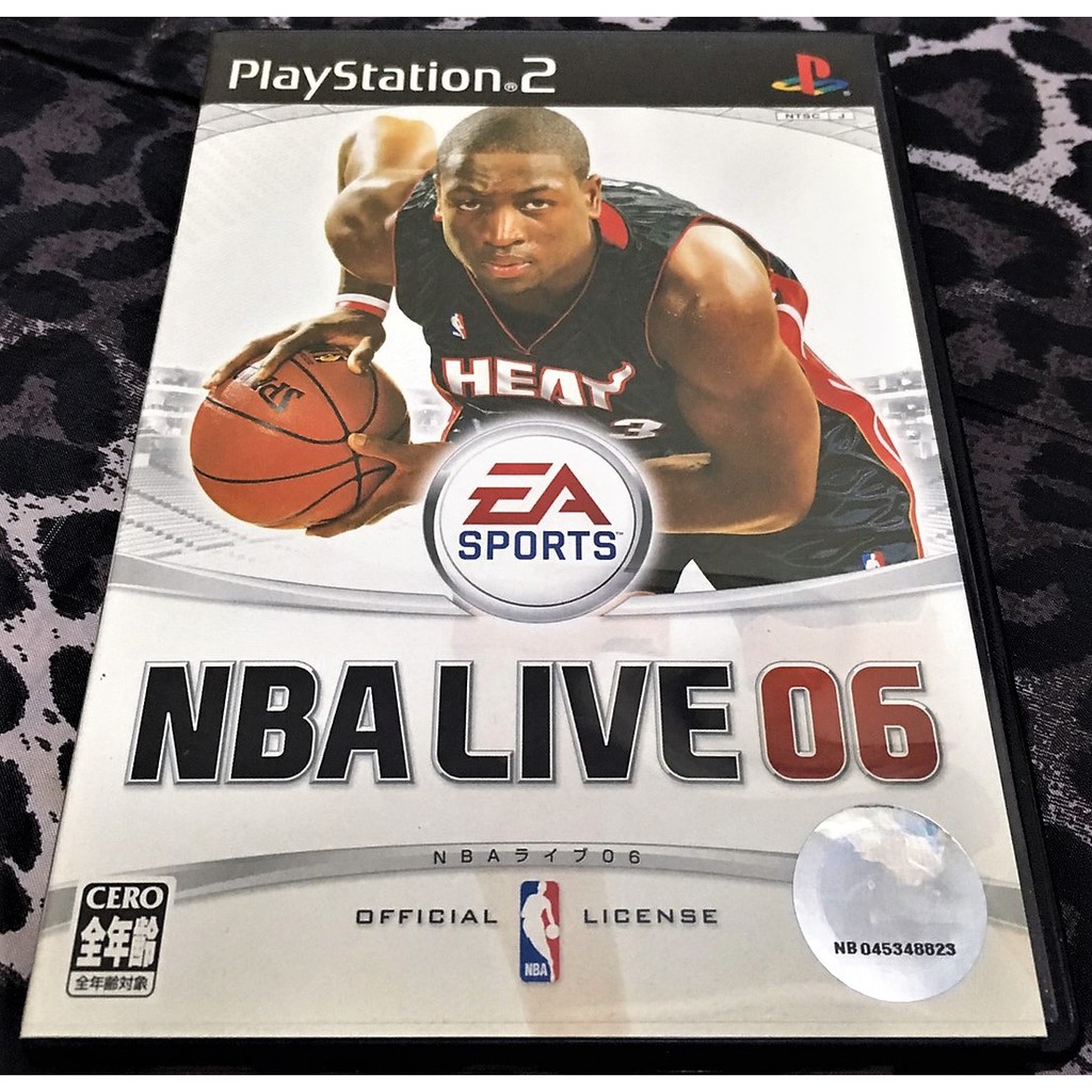 歡樂本舖 PS2 勁爆美國職籃 06 NBA LIVE 06 EA SPORTS 盒書齊全 日版 G2