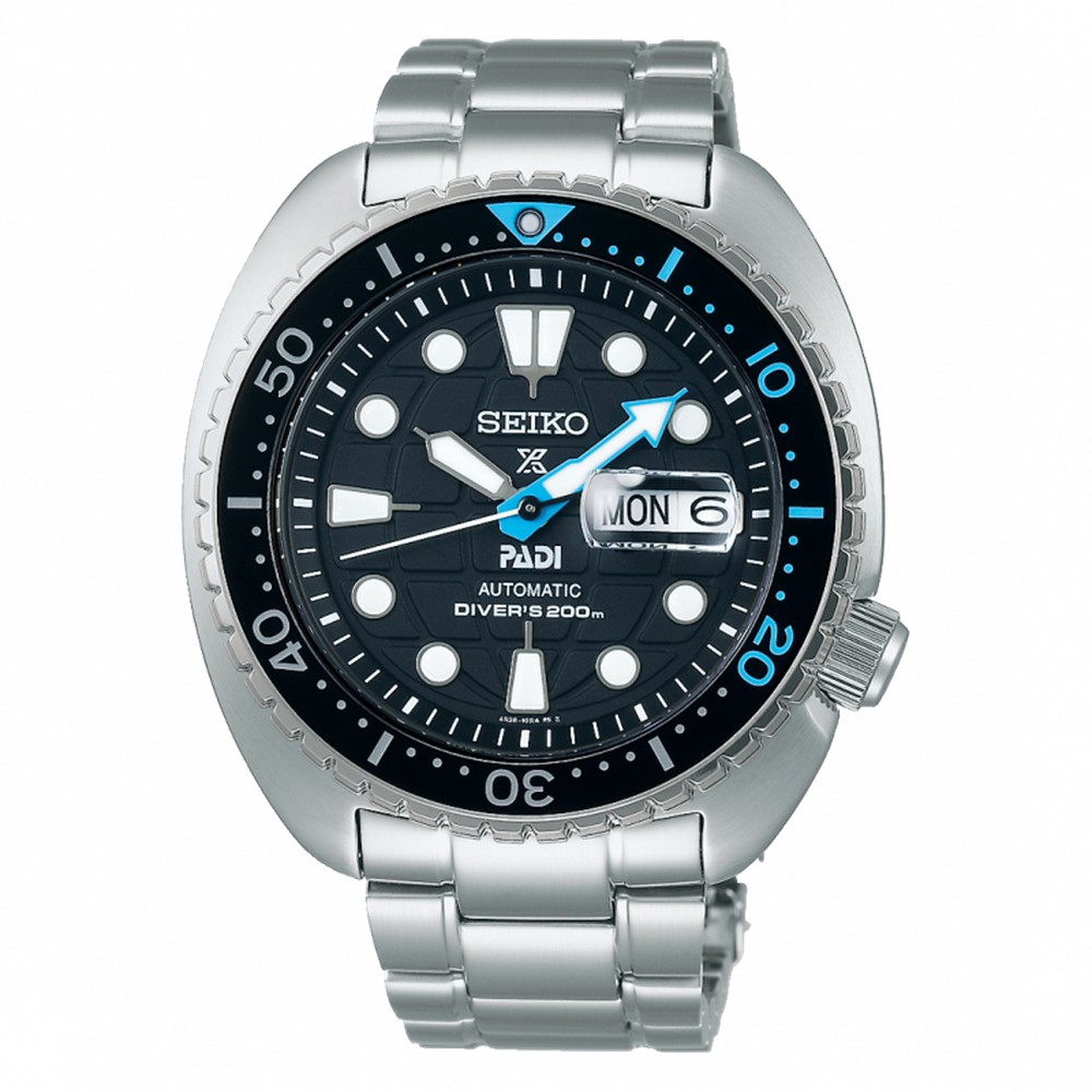 SEIKO SRPG19K1《海龜PROSPEX機械潛水錶 PADI聯名系列》45mm/陶瓷圈/水晶鏡面 SK007