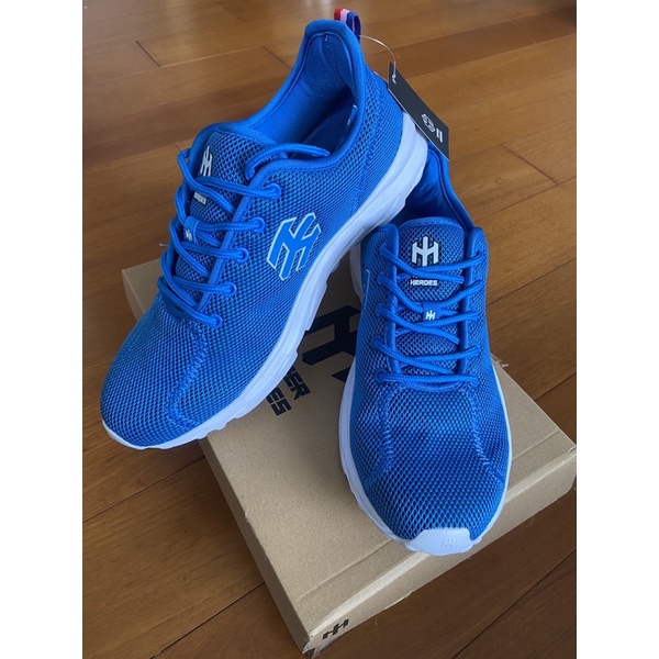 (客訂保留給i9774705)HYPER HEROES 男女用 藍色慢跑鞋 運動鞋 休閒鞋