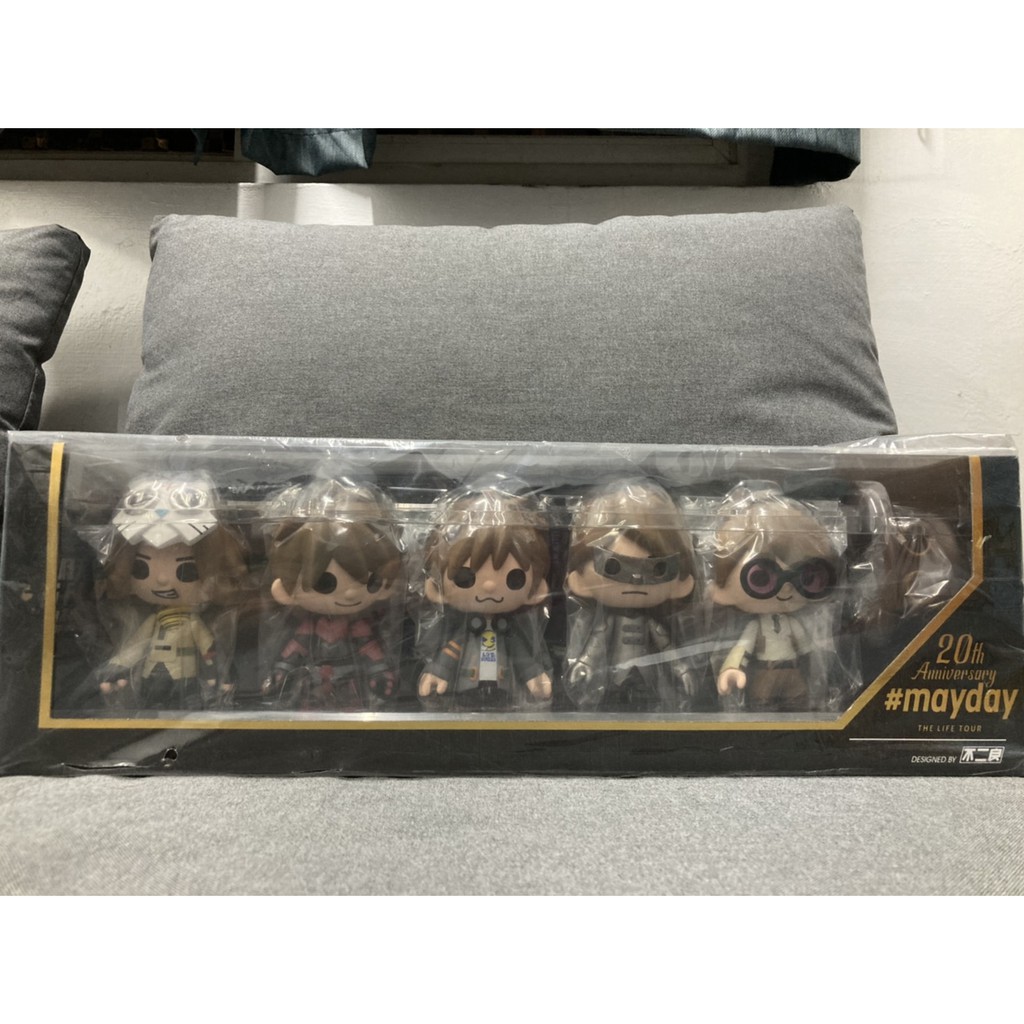 レア新品☆五月天☆人生無限公司[LIFE]黑暗騎士 第五分隊公仔 開箱」五月天公仔開箱黑暗騎士第五分隊細節圖文實拍（含常見問題