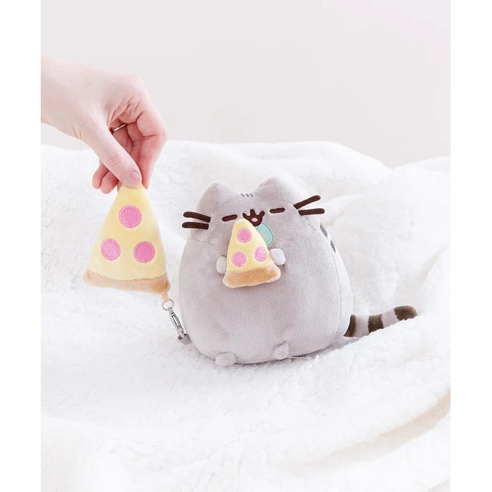 pusheen plush pizza