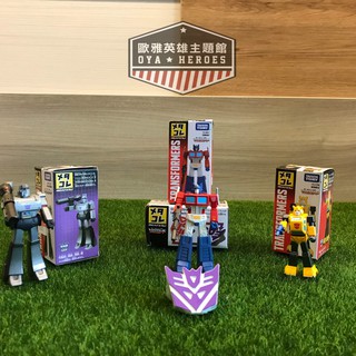【歐雅英雄主題館】TOMICA 多美小汽車 合金人形 柯博文 大黃蜂 密卡登 變形金剛logo款