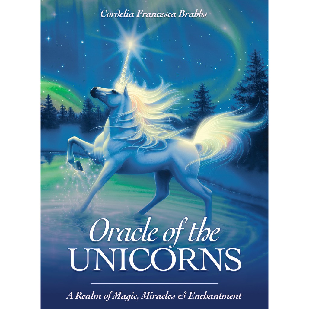 【預馨緣塔羅鋪】現貨正版獨角獸神諭卡Oracle of the Unicorns(全新44張)