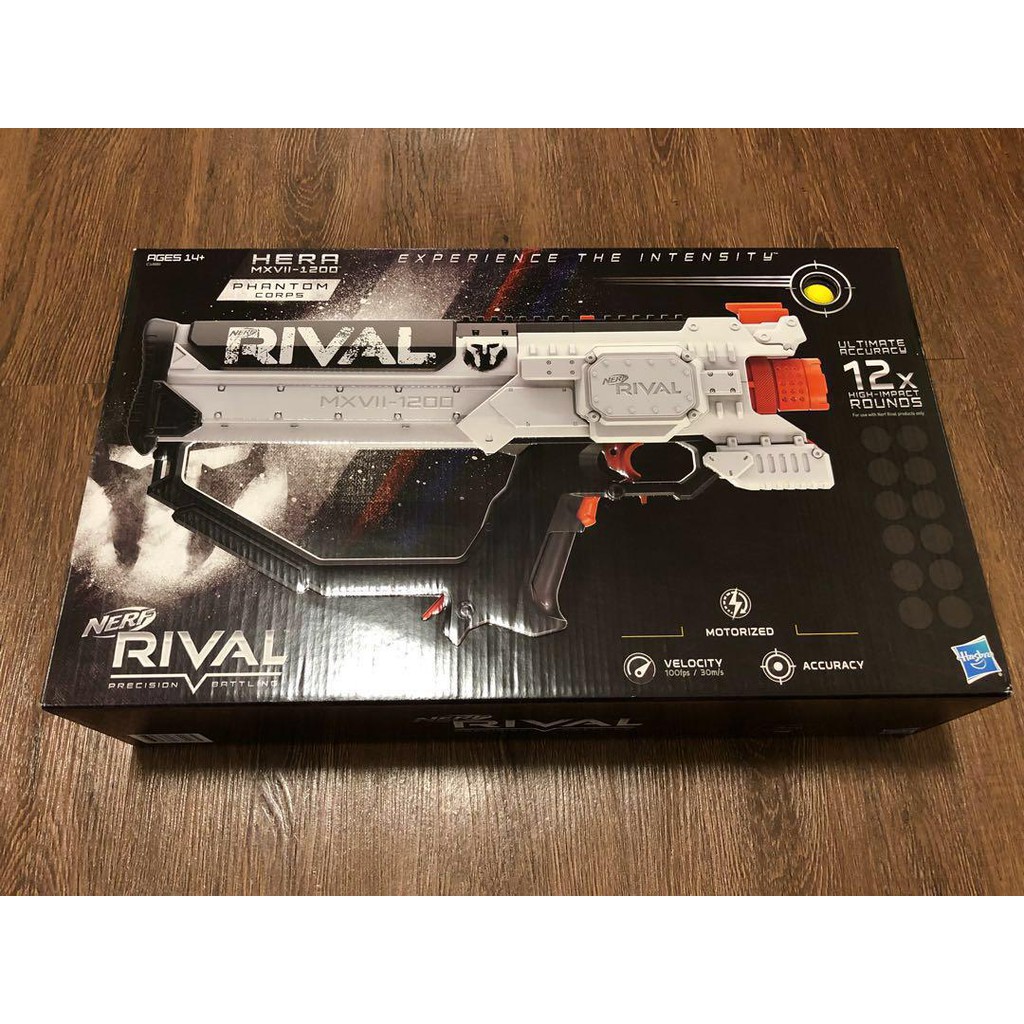 正版盒裝 全新未拆 Nerf Rival 決戰系列 Hera MXVII 1200 赫拉 電動球槍 孩之寶 發射器