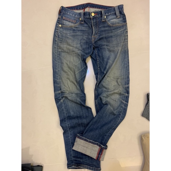 Levi’s 504 W32 L34 紅色縫線口袋內膽版本