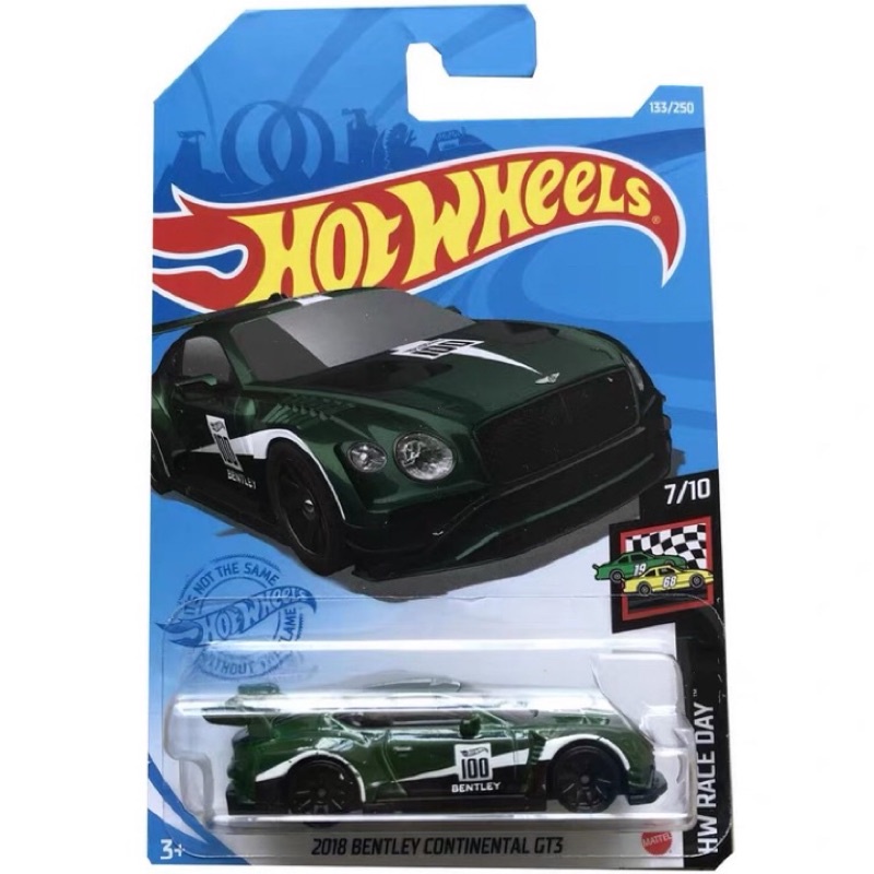 風火輪HOT WHEELS 賓利continental GT3 合金車 玩具車