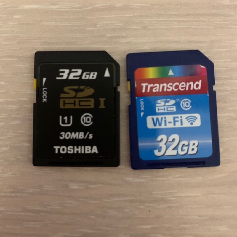 創見 SD wifi 32GB 記憶卡 TOSHIBA 32GB SDHC  記憶卡