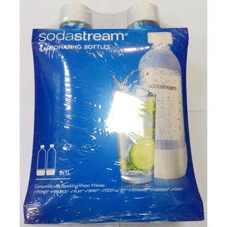 Sodastream 氣泡水機專用寶特瓶(1L) 2入-【良鎂咖啡精品館】