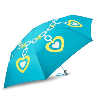 didyda 超輕自動傘 防風抗UV防曬遮陽 臺灣設計雨傘 (愛心手鍊)