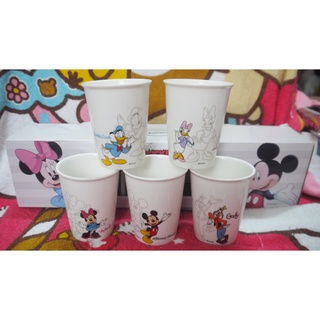 正版﹝Disney﹞授權※Mickey Mouse米老鼠/米奇※【米妮+唐老鴨+黛西+高飛狗造型】陶瓷水杯組(5入)