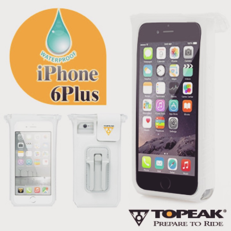 二手！TOPEAK DryBag iPhone 6 Plus 專用防水手機套(黑）
