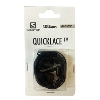 Salomon 所羅門 法國製 QUICKLACE 替換鞋帶 快速綁帶系統替換帶 黑 L32667200 綠野山房