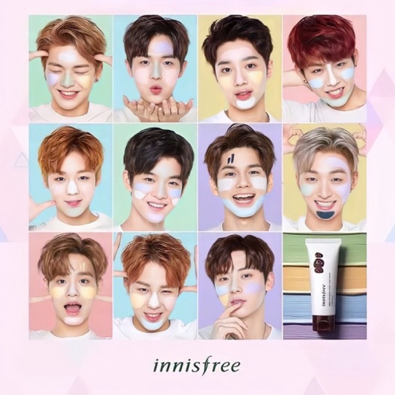 Wanna One // Innisfree 泥火山面膜 朴志訓 個人海報