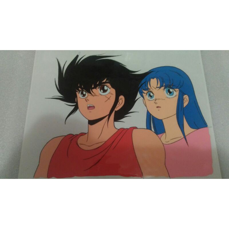 真品動畫原稿永井豪作品獸神萊卡男女主超帥特寫 蝦皮購物