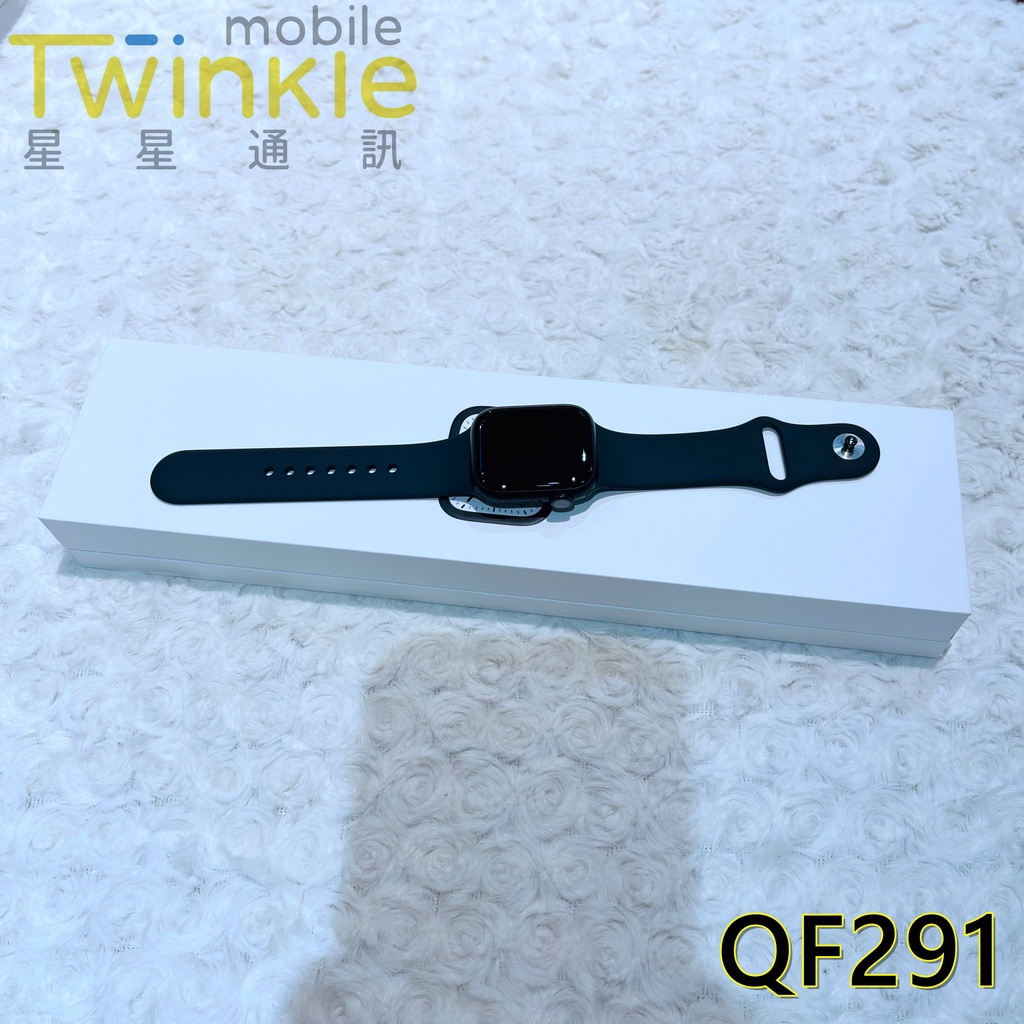 ✨(星星通訊) 二手保固超久 Apple Watch Series 7 41mm GPS 午夜色， 9成8新 ♥
