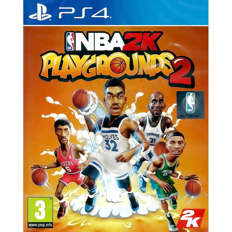 【全新未拆】PS4 熱血街球場2 NBA 2K PLAYGROUND 2 中文版 街頭 籃球 鬥牛【台中恐龍電玩】