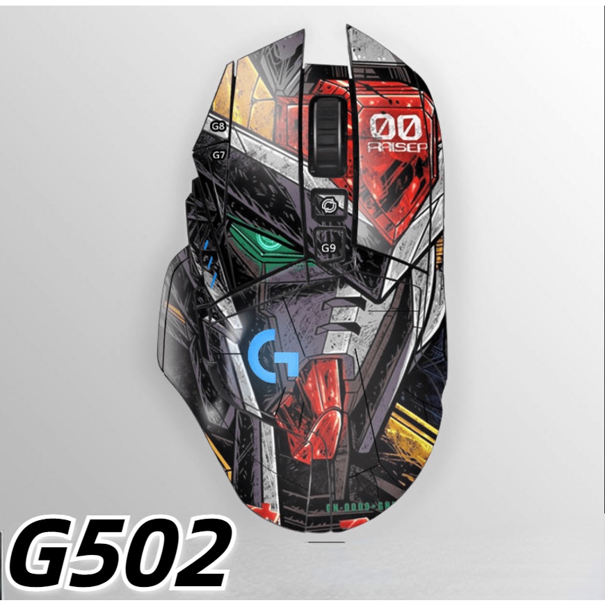 適用於羅技G502 HERO滑鼠貼紙磨砂保護防水防刮貼膜