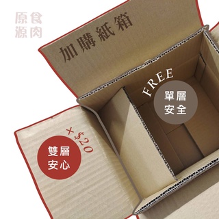 原食源肉-官方直營-加一個紙箱(7公斤以下)
