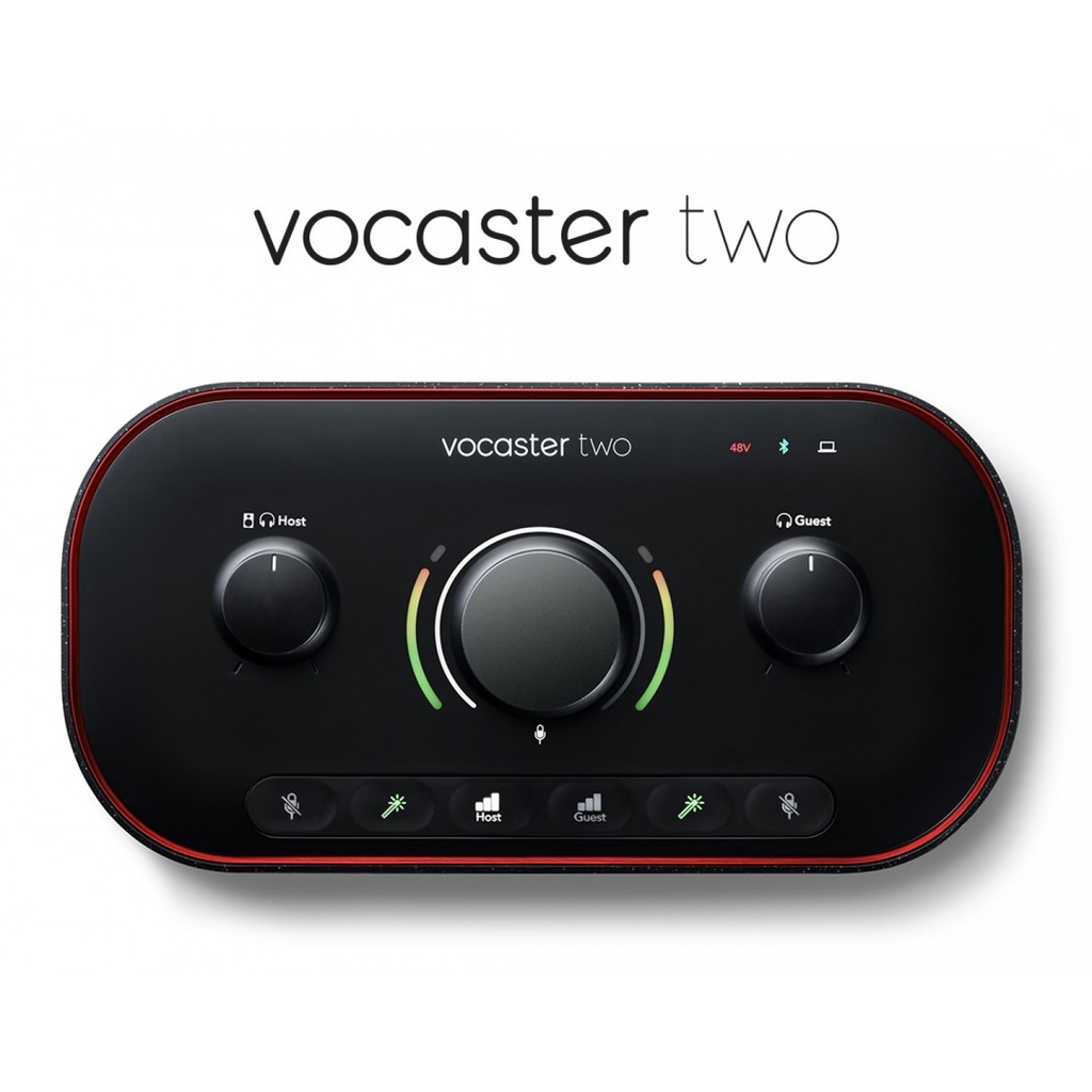 Focusrite Vocaster Two 直播/人聲 專用 音訊介面