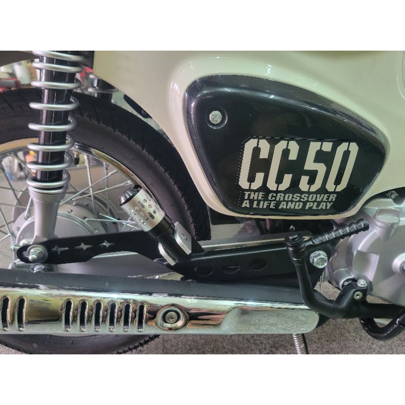 HONDA CC50＆C110&amp;SUPER CUB ~後座腳踏！