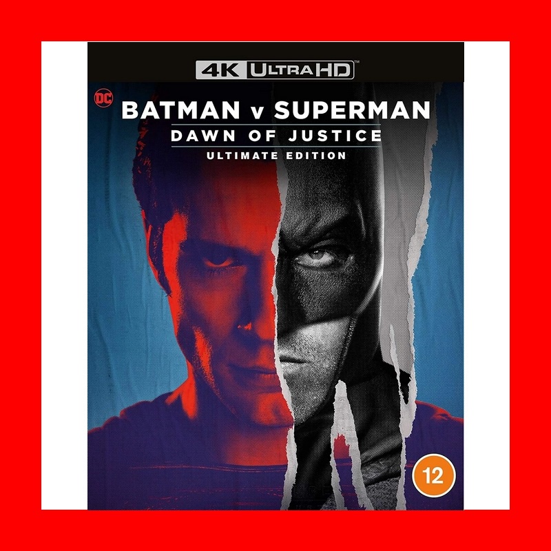 【4K UHD】蝙蝠俠對超人:正義曙光 終極版4K UHD單碟重製版(台灣繁中字幕)Batman v Superman
