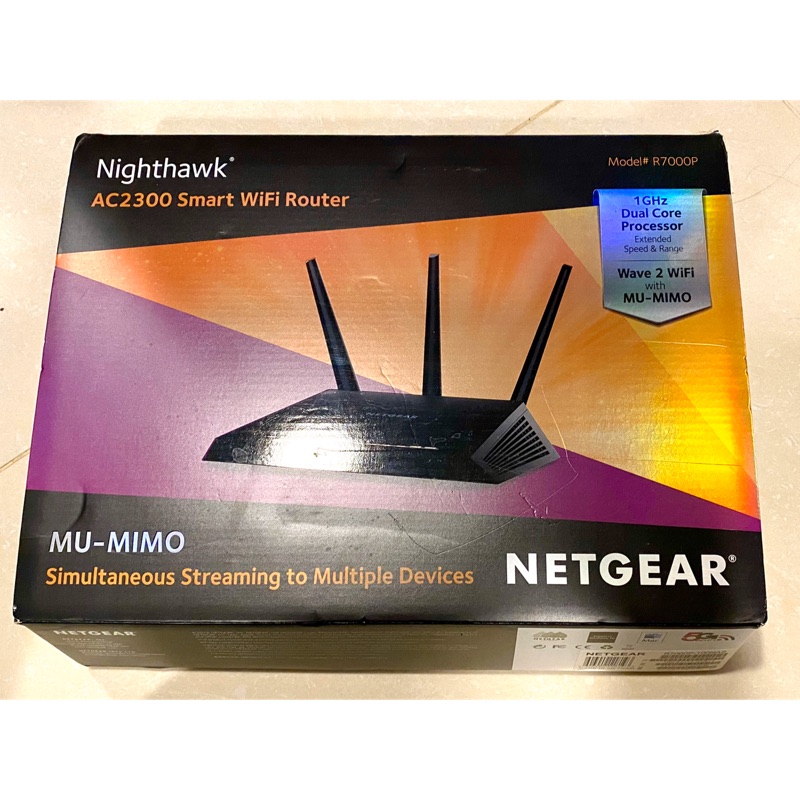 NETGEAR R7000P 無線網路 路由器 正常使用 （已過保）