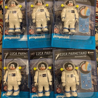 現貨可刷卡playmobil Luca 義大利限量雜誌太空人吊卡 蝦皮購物