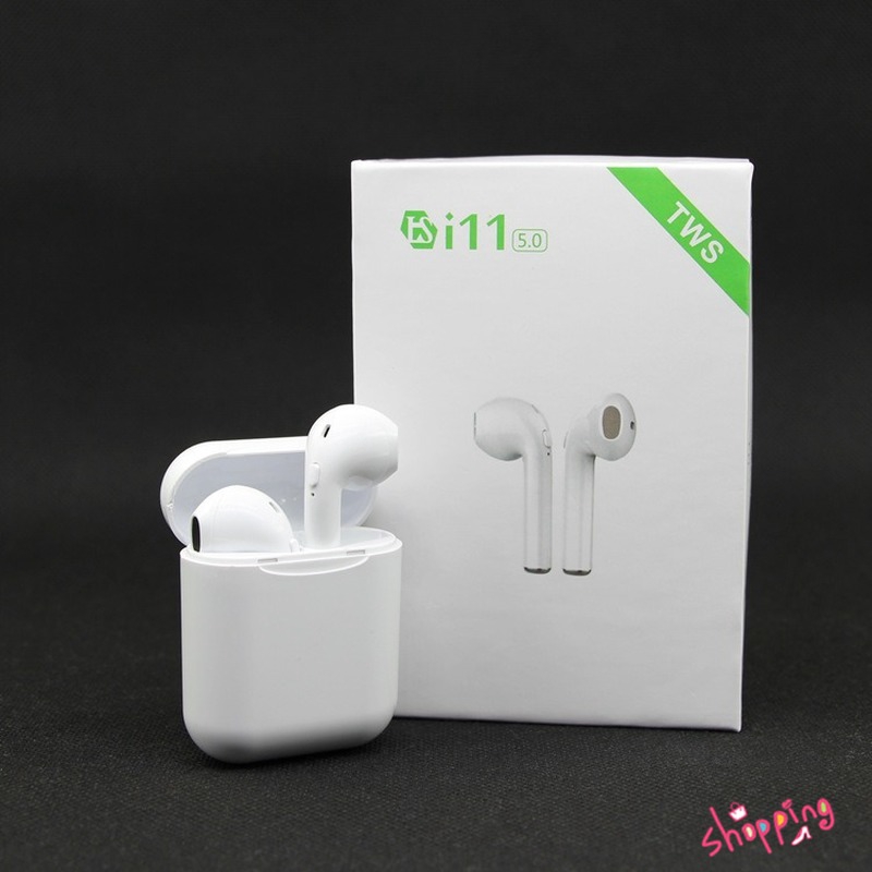 現貨爆款i11 藍牙耳機tws 帶充電盒真無線雙耳藍牙耳機i11藍牙耳機超長待機防水防汗運動藍牙耳機 蝦皮購物