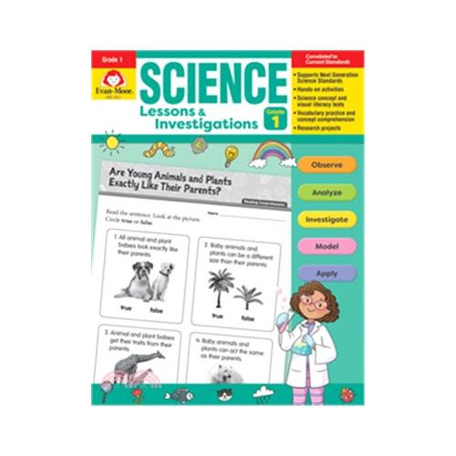 Science Lessons and Investigations, Grade 1