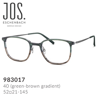 【Jos. Eschenbach】喬瑟艾森巴赫 德國經典板料複合鈦合金眼鏡 983017