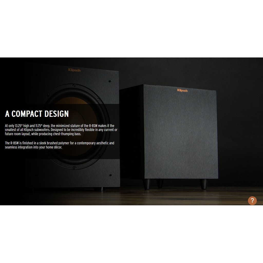 klipsch 8sw