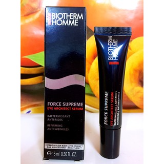 BIOTHERM 碧兒泉 男仕極量緊膚建構眼部精華 15ML 百貨公司專櫃正貨盒裝☆阪神宅女☆