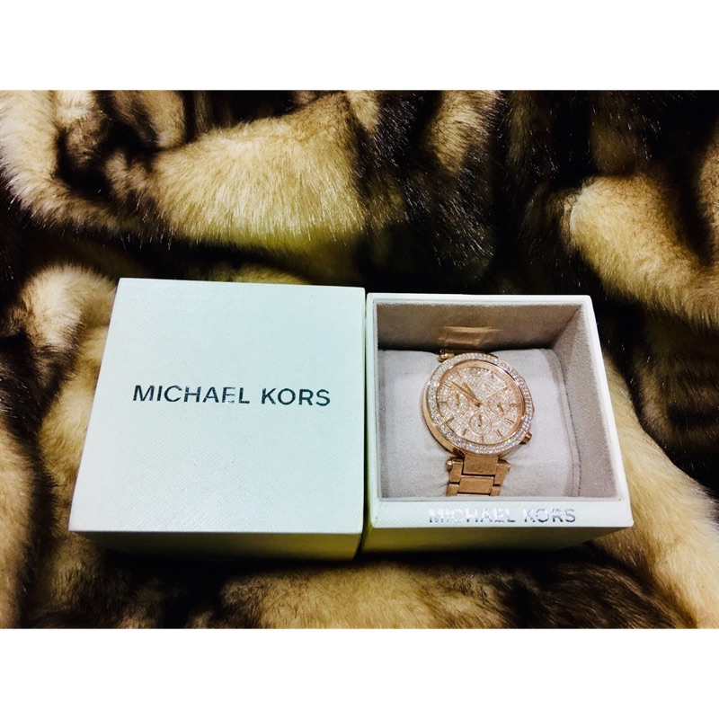 ❣️ Michael Kors 玫瑰金滿天星女錶